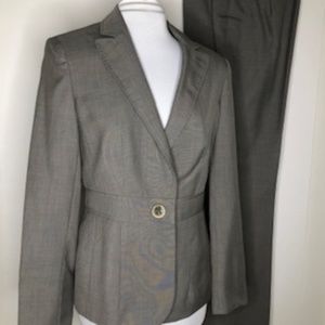 NWOT Jones New York 2pc Must Thread Color Fully Lined Pantsuit Size 10